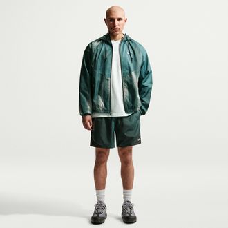 Nike Mens Windrunner Sunset Lightweight Shorts in Grey | IR4508-384