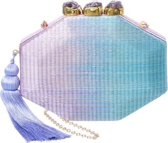 Raf&eacute; New York Sofia Straw Clutch