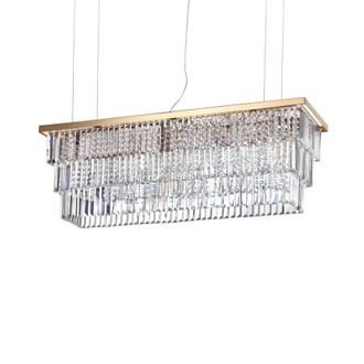 Netlighting Martinez 8 Light Ceiling Pendant Gold