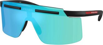 Prada PS B06S Zonnebril - Heren - Zonnebrillen - Zwart - 40 MM - Accessoires