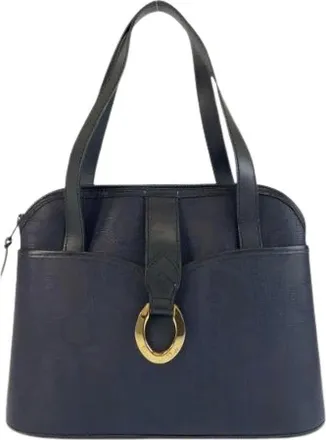 Dior Pre-owned Handbags, female, Blue, Size: ONE SIZE Pre-owned Plastic Handbag