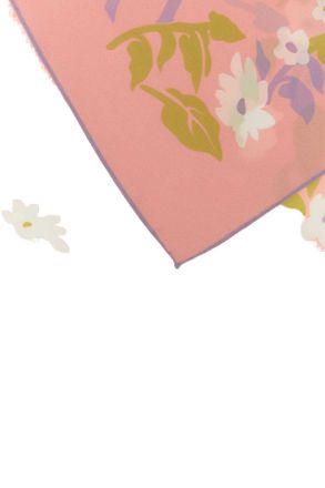 Burberry Floral Scarf - Pink