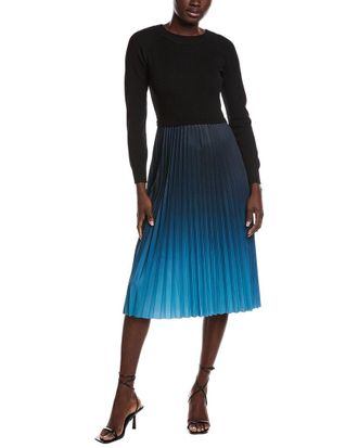 Nanette Lepore Pleated Midi Dress
