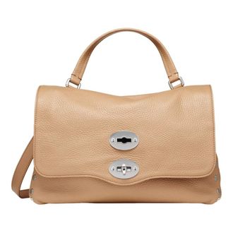 Zanellato 068010 Small 004 Z0294 - Dames - Tassen - Beige - Maat: ONE Size Leer