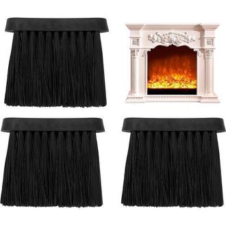 OEM Juego De 3 Cepillos Para Chimenea, Cepillos De Pl&aacute;stico Duraderos Con Mango Y Suaves Fibras De Coco Para Una Limpieza Y Mantenimiento Eficaces De La C