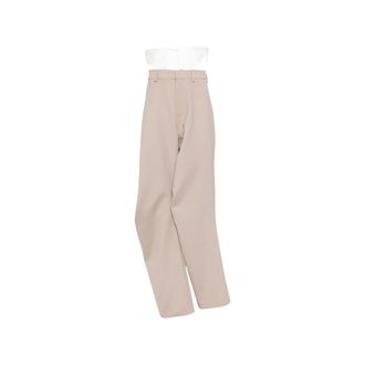 Charles Jeffrey Loverboy LOVERBOY by Charles Jeffrey, Wide Trousers, male, Beige, Size: M Wide Trousers