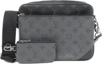Louis Vuitton Vintage, unisex, Grijs, ONE Size, Pre-owned Pouch Schoudertas