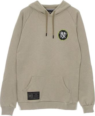 Dolly Noire Monogram Lichtgewicht Hoodie Beige - Heren - Hoodies - Beige - S - Katoen - Hoodies & sweatvesten