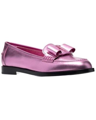 Ferragamo Vivaldo Leather Loafer