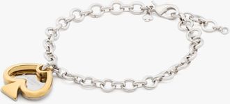 Kate Spade New York Womens Charm Bracelet - Silver & Gold - One Size