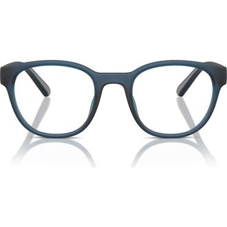 Ferrari 50mm Small Phantos Optical Glasses in Matte Blue /Demo Lens at Nordstrom