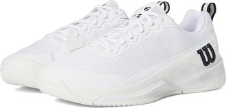 Wilson Rush Pro 4.5 Wide Toe Box Mens Shoes White : 12.5 E - Wide, Rubber/Synthetic