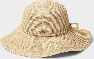 Sans Arcidet Paris Womens May raffia hat