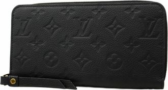 Louis Vuitton Noir Long Wallet (Bi-Fold) (Pre-Owned)