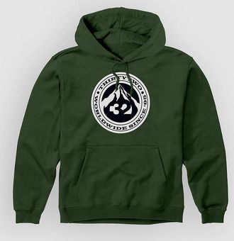 Thirty Two Since 95 Sudadera de forro polar verde
