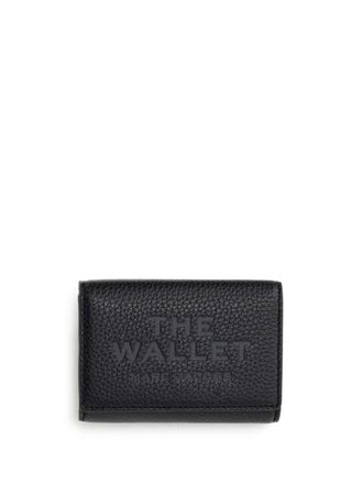 Marc Jacobs The Leather Trifold wallet - unisex - Leather - One Size - Black