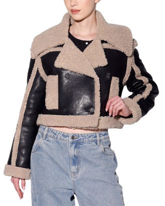 Walter Baker Helena Shearling Jacket