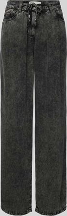 Only Loose Fit Stoffhose im Jeans Style Modell KENYA LIFE in Black, Größe S