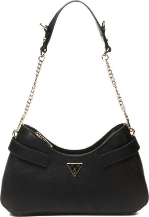 Guess Tassen, Dames, Zwart, ONE Size, Serenova Saffiano Schoudertas