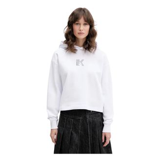 Karl Lagerfeld Mujer, Sudaderas, Blanco, Talla: S