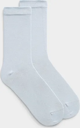 Simons Womens Solid comfortable socks Made in Portugal
