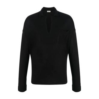 Saint Laurent Longsleeve tops - Dames - Tops - Zwart - Maat: M