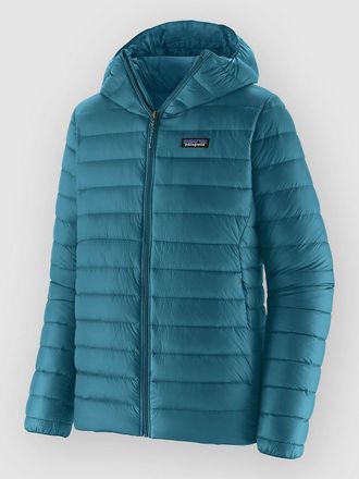 Patagonia Down Sweater Hoody Jas blauw