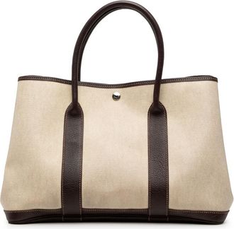 Herm&egrave;s Pre-owned Hermes Toile and Negonda Garden Party 36 Ladies 0LBMVHEY8P7AKDMP