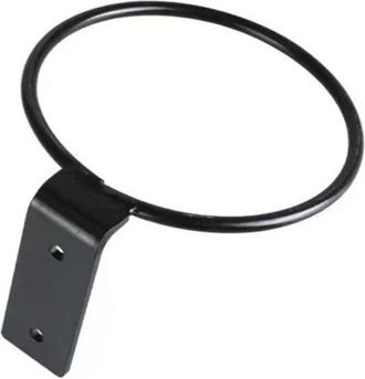 OEM Supporto Da Parete In Ferro Per Vaso Di Fiori, Diametro 18 Cm, Non Pieghevole, Nero, Adatto Per Balcone, Giardino O Casa, 1 Pezzo