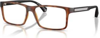 Emporio Armani 3038 Optical Frame - unisex - Brillen - Bruin - 56 MM - Accessoires