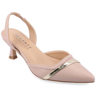Journee Collection Womens Nellia Medium and Wide Width Pumps