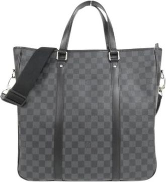 Louis Vuitton Pre-owned Tote Bags, female, Gray, Size: ONE SIZE Pre-owned Vintage Tote Bag