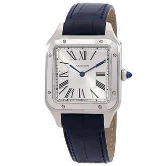 Cartier Pre-owned Cartier Santos-Dumont Large Model Quartz Mens Watch WSSA0085