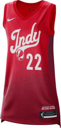 Nike Caitlin Clark Indiana Fever 2026 Rebel Edition Nike Womens Dri-FIT WNBA Rebel Jersey in Red | IF7168-662