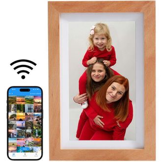 OEM Marco De Fotos Digital Wifi De 7 Pulgadas, 8 Gb, Marco De Fotos Electr&oacute;nico Con Pantalla Hd Ips, Sensor De Luz, F&aacute;cil De Usar, Comparte Fotos/v&iacute;deos A