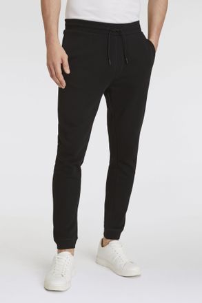 Boss Orange by Hugo Boss Sweathose BOSS ORANGE Sestart, Herren, Gr. XXL, N-Gr, schwarz (001_schwarz), Sweatware, Obermaterial: 100% Baumwolle, unifarben, regular fit lang, Hos