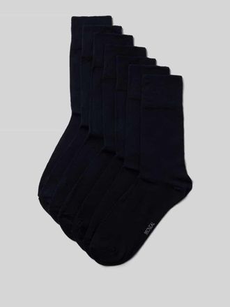 Mc Neal Socken mit geripptem Abschluss im 7er-Pack in Marine, Gr&ouml;&szlig;e 39/42