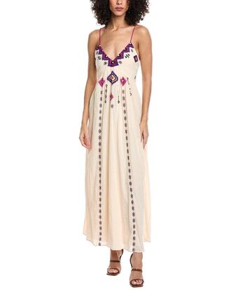 BA&SH Ba&Sh Robe Poeme Maxi Dress