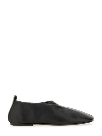 Dries Van Noten Pointed Toe Sleek Leather Flats