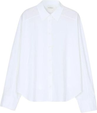 Closed Overhemden, Dames, Wit, L, Shirts