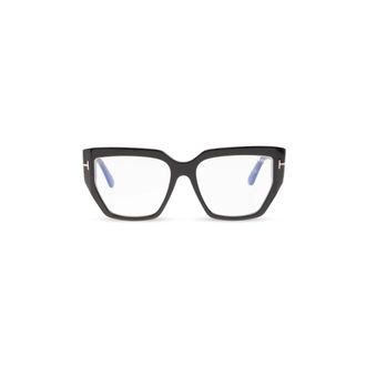 Tom Ford Glasses, female, Black, 54 MM, Blue-Light Block Optical Glasses