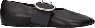 Jil Sander Leather Ballet Womens Flats