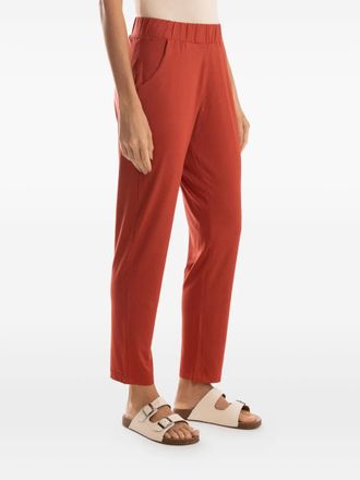 Lygia & Nanny Broek met elastische taille - Rood