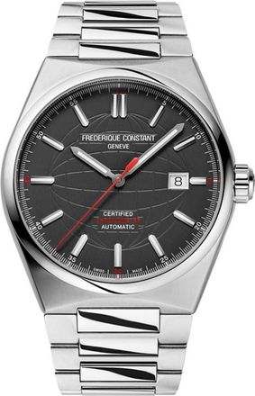 Frederique Constant Pre-owned Frederique Constant Highlife Automatic Grey Dial Mens Watch FC-303RB4NH6B