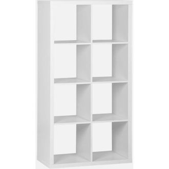 Sweeek Libreria a 4 livelli con 8 scomparti