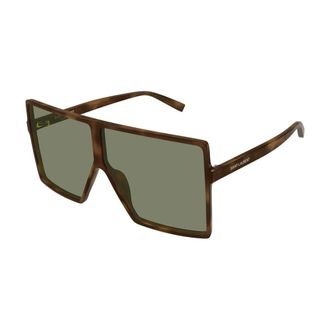 Saint Laurent SL 909 Betty S Zonnebril - Dames - Accessoires - Bruin - Maat: 68 MM