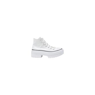 Converse Schoenen, Dames, Wit, 40 EU, Sneakers met Dikke Zool van Stof