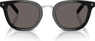Prada Sunglasses, unisex, Black, Size: 49 MM Prc01Sd Sunglasses