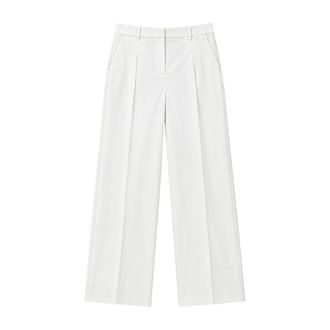 N&deg;21 Wijde broek - Dames - Broeken - Wit - Maat: XL