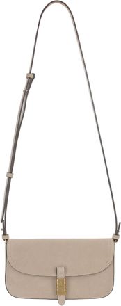 Pinko Saddle Leather Shoulder Bag